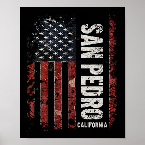 San Pedro California Poster