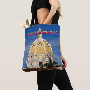 San Pedro Cathedral Cartagena Tote Bag by Digitalbcon at Zazzle