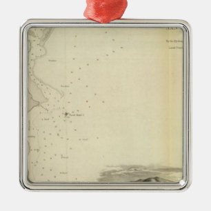 San Pedro Harbor, Calif Metal Ornament