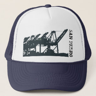 San Pedro Harbor Cranes Hat