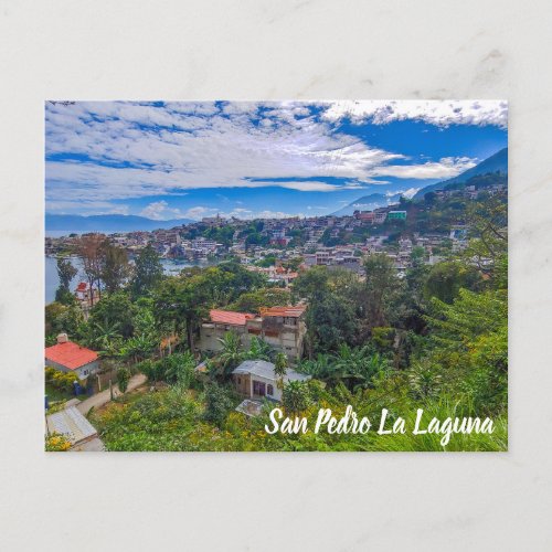 San Pedro La Laguna Guatemala Postcard