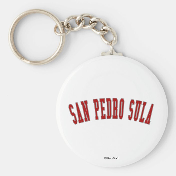 San Pedro Sula Key Chain