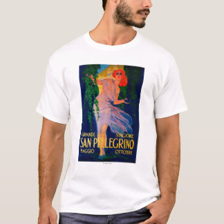 San Pellegrino Vintage PosterEurope T-Shirt