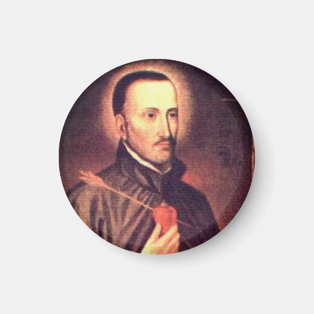 San Roque González de Santa Cruz Keychain Magnet (Front)