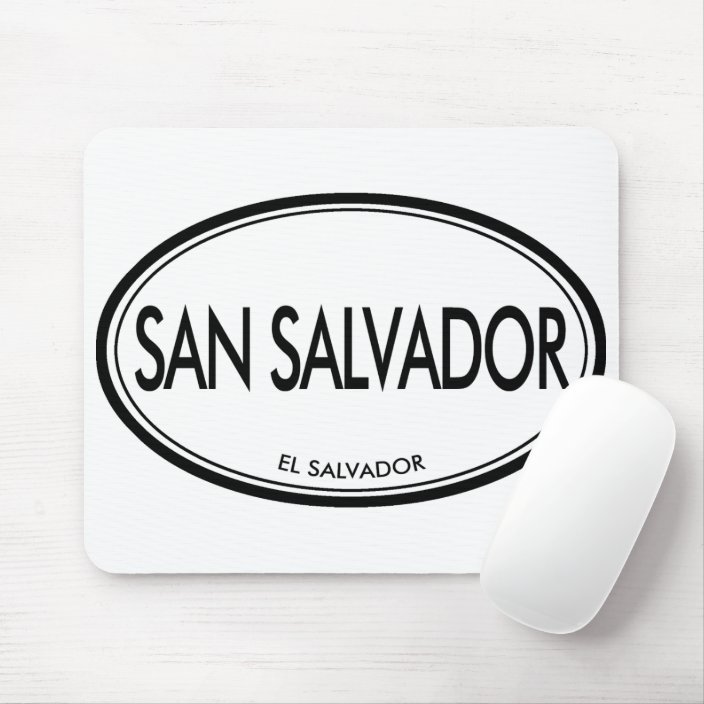 San Salvador, El Salvador Mousepad