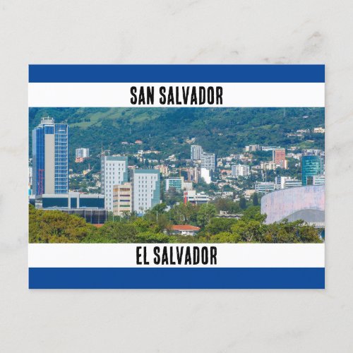 San Salvador El Salvador  Postcard
