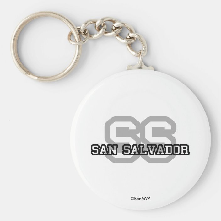 San Salvador Key Chain