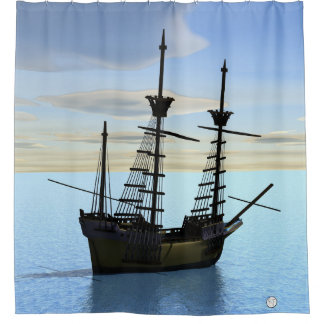 San Salvador Shower Curtain