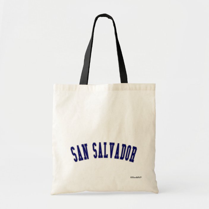 San Salvador Tote Bag