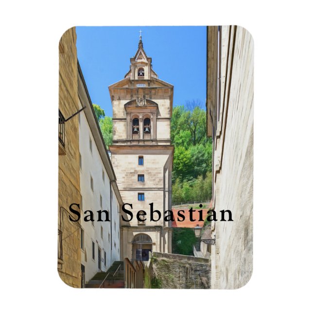 San Sebastian. #12.   Magnet (Vertical)