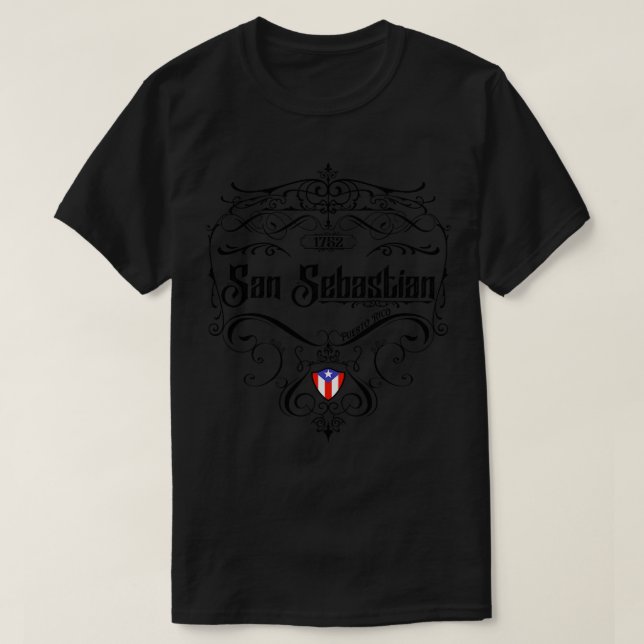 San Sebastian Vintage design T-Shirt (Design Front)