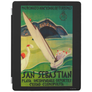 San Sebastian Vintage PosterEurope iPad Smart Cover