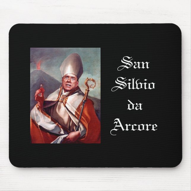 San Silvio da Arcore Mouse Pad (Front)