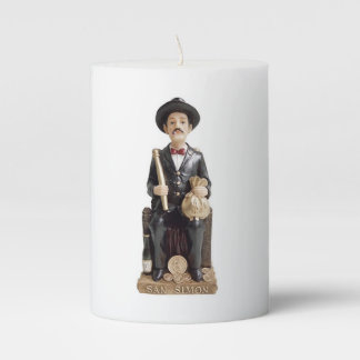 SAN SIMON/MAXIMON PILLAR CANDLE
