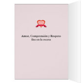 San Valentin Amor de mi Corazon Cards (Inside (Left))