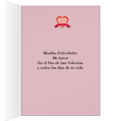 San Valentin MI verdadero amor Cards (Inside (Right))