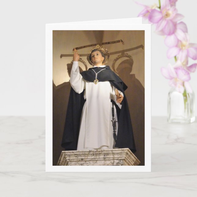 San Vicente Ferrer, San Nicolás Church, Valencia Card (Orchid)