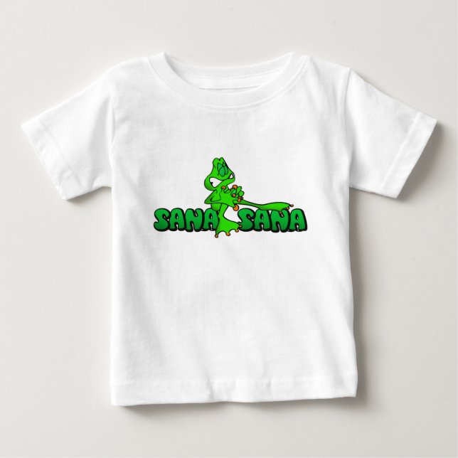 Sana Sana Colita de Rana Baby T-Shirt (Front)