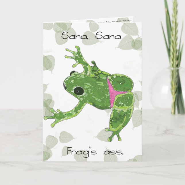 Sana Sana Colita de Rana Card (Front)