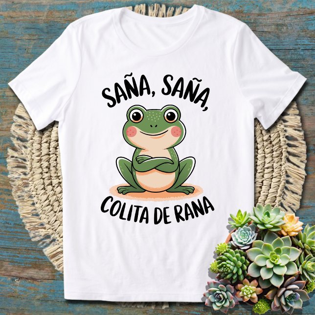 Sana Sana Colita de Rana Funny Healing Saying Tri-Blend Shirt (Creator Uploaded)