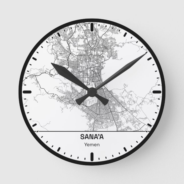 Sanaa Clock City Line Art (Front)