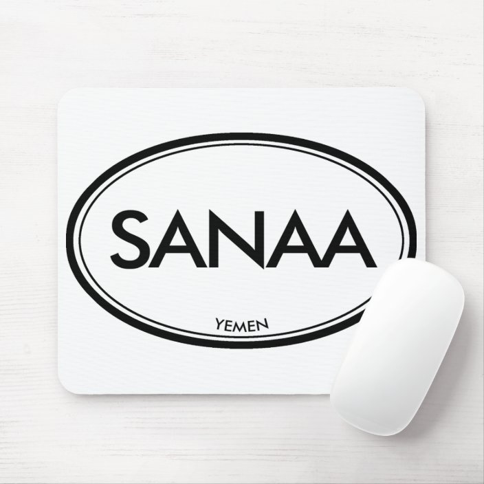 Sanaa, Yemen Mouse Pad