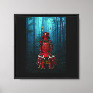 Sanada Yukimura Armor Canvas 12x12 Print