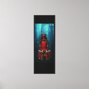 Sanada Yukimura Armor Canvas 12x36 Print