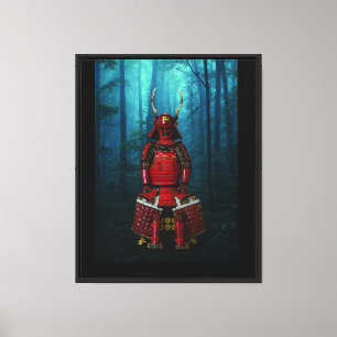 Sanada Yukimura Armor Canvas 16x20 Print