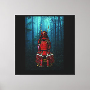 Sanada Yukimura Armor Canvas 24x24 Print
