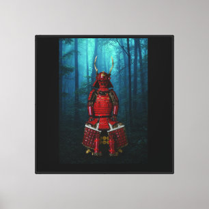 Sanada Yukimura Armor Canvas 30x30 Print
