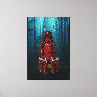 Sanada Yukimura Armor Canvas 40x60 Print