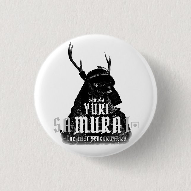 SANADA YUKIMURA (Dark ver.) Button (Front)