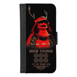 SANADA YUKIMURA (Red ver.) iPhoneウォレットケース iPhone 8/7 Wallet Case