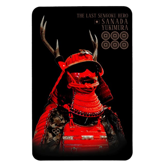 SANADA YUKIMURA (Red ver.) Magnet (Vertical)