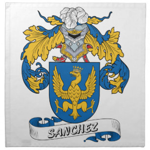 Sanchez Family Crest Napkin