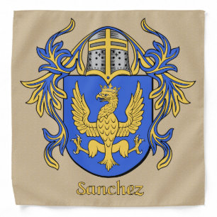Sanchez Historical Coat of Arms Bandana