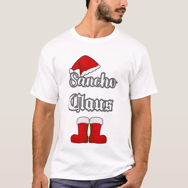Sancho Claus Funny Christmas shirt (Front)