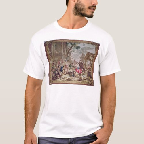 Sancho Panza and the Nut Seller T_Shirt