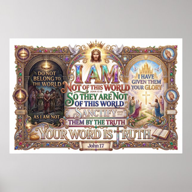 Sanctify Them By The Truth - Your Word Is Truth Poster (Front)