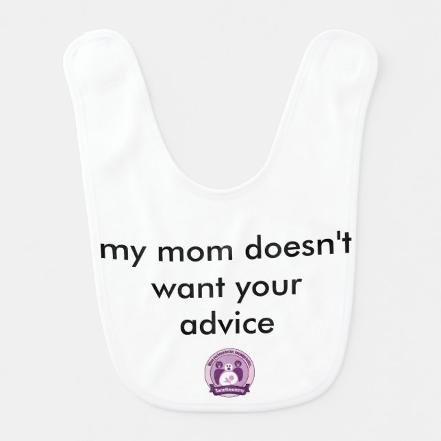 Sanctimommy bib (Front)