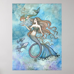 Sanctity of Motherhood Mermaid Poster