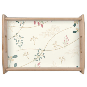 Sanctuary and Self-Love Spa Minimalist Mistletoe Serving Tray