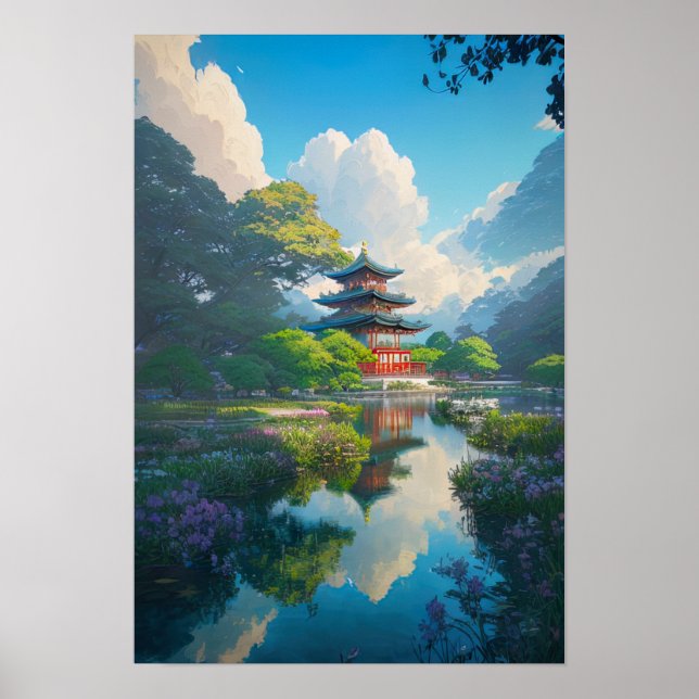 Sanctuary by the Riverside Poster (Front)