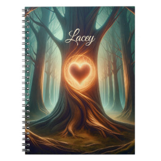 Sanctuary in the Pines Personalized Notebook