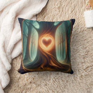 Sanctuary in the Pines Throw Pillow