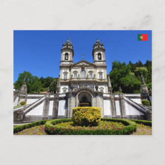 Sanctuary of Bom Jesus do Monte, Braga, Portugal Holiday Postcard