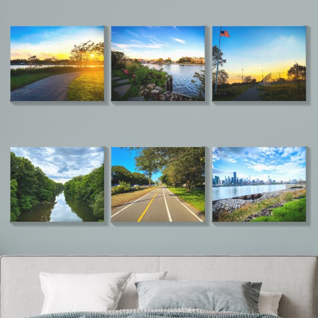 Sanctuary of Serenity Canvas Photo Tile (Bedroom)