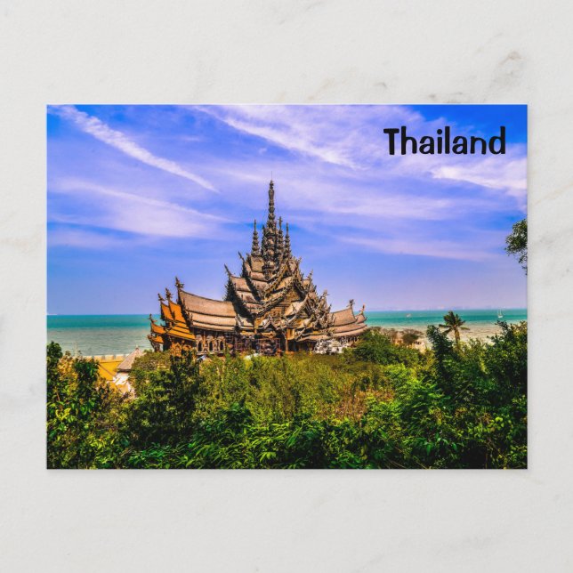 Sanctuary of Truth Postcard (Front)
