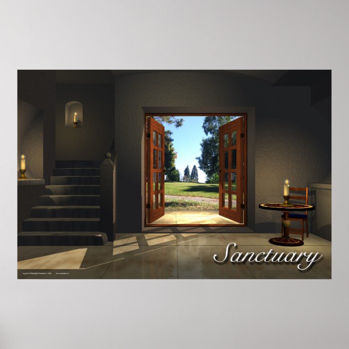 Sanctuary Poster   Inspired by Music